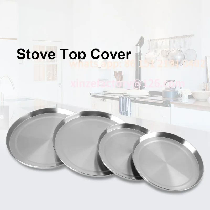 

Customizable /Set Stainless Steel Kitchen Stove Top Covers Cooker Kitchen Stove Cover Cover Stove Cover