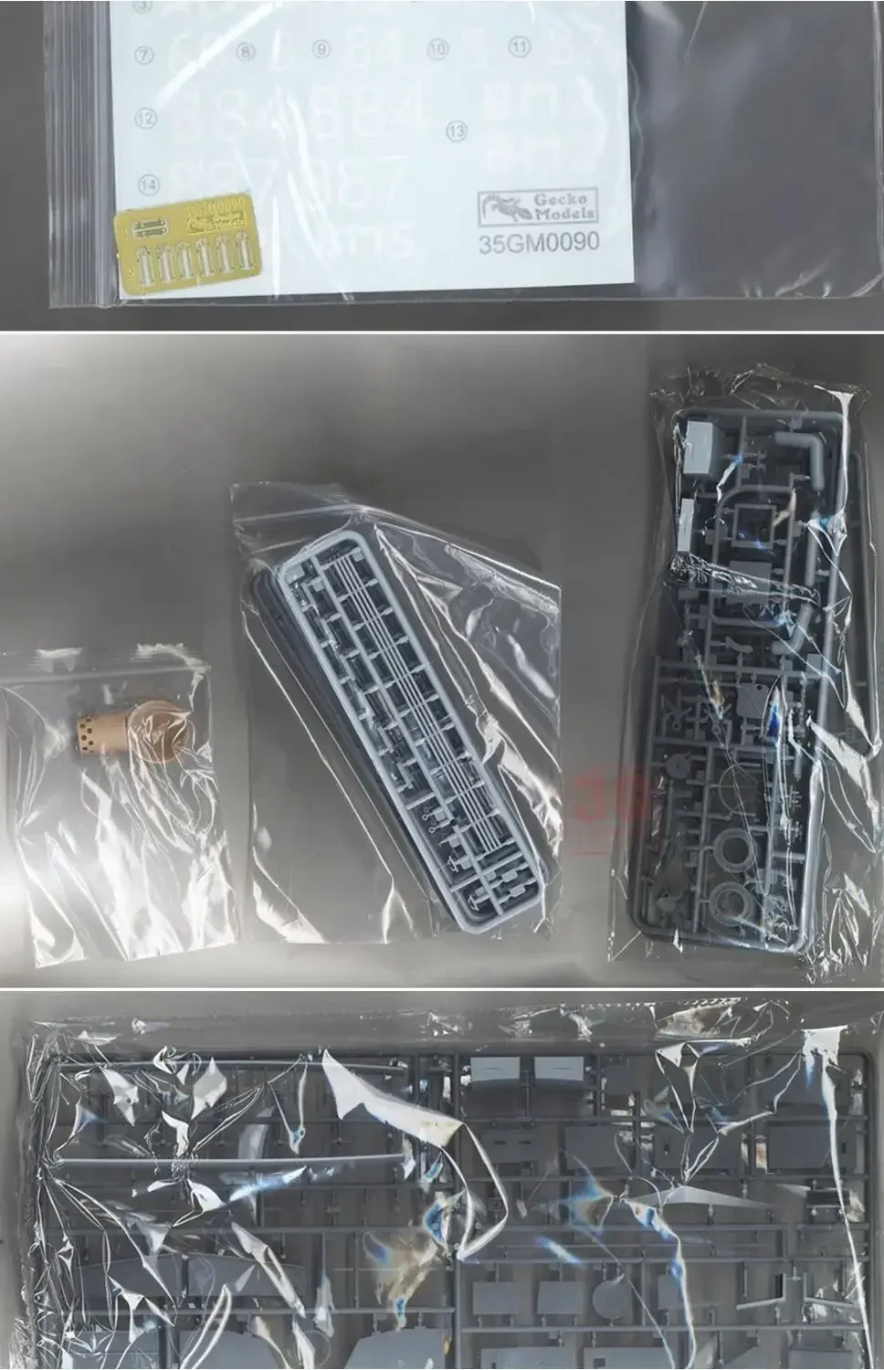 Gecko Model Kit Assemblagemodel Kit 35GM0090 Amerikaans-Engelse landingsboot LCA Landing in Normandië 1/35