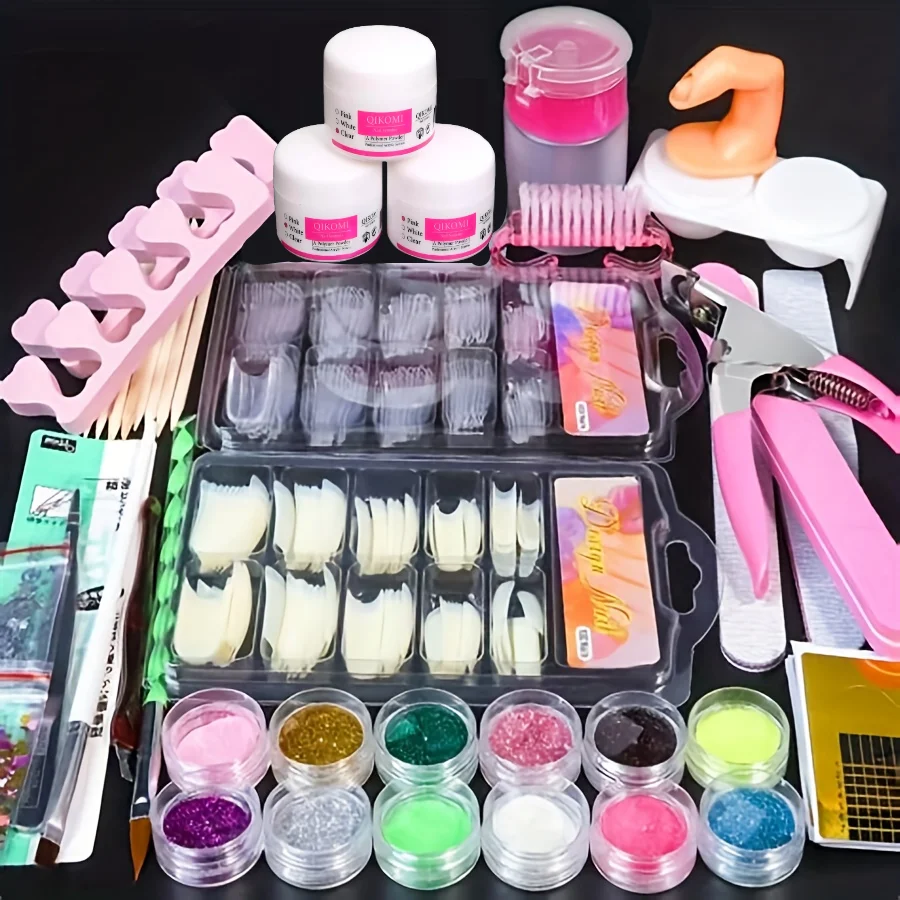 kit-de-unhas-de-acrilico-3-em-1-para-iniciantes-po-acrilico-com-glitter-em-12-cores-po-acrilico-branco-transparente-e-rosa-para-extensao-de-unhas-profissional