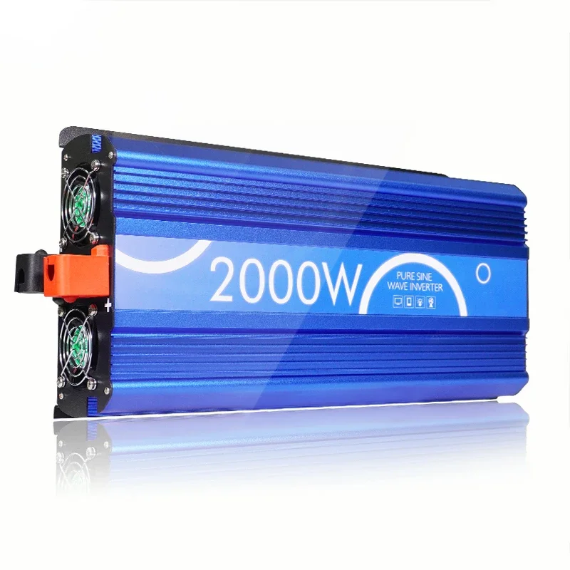 YINGFA 2KW JP US Standard Plugs & Sockets 12V 24V to 110V 2000W Pure Sine Wave Portable Power Inverter With USB