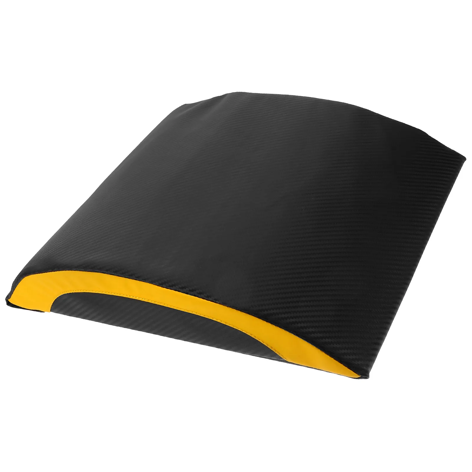 

Thick Ab Board 37x30.5x7cm Black Yellow Fitness Mat Sit Up Exercise Anti Workout Cushion Household Gym Training for Core