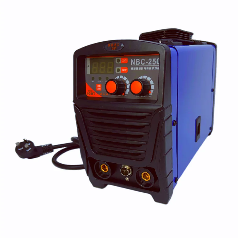 220V Mig Welder No Gas Gasless Welding Machine Fit 1.6mm 3.2mm Flux Core For Household Soldering 5000W