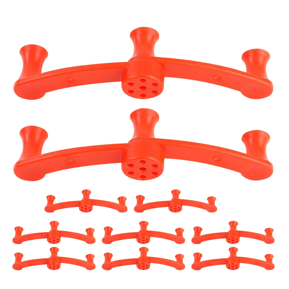 

10 Pcs Bonsai Branch Bender Puller Bendable Plant Clips Fruit Red Tree Spreader Adjustable Shaping Tool Garden Horticulture Home