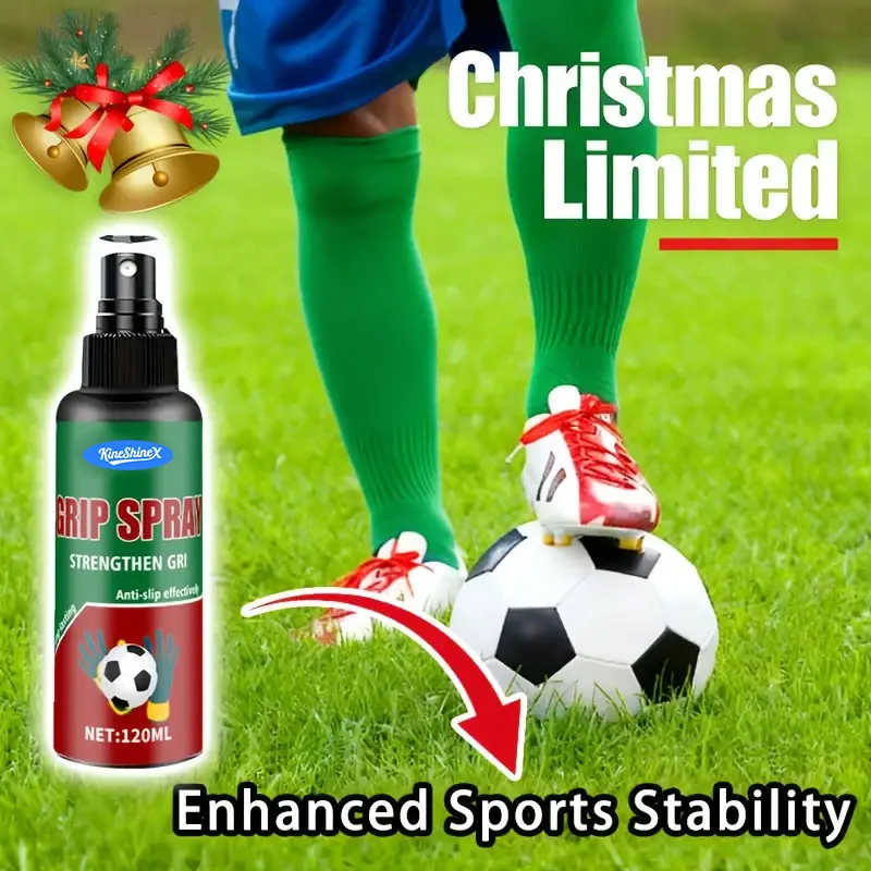 スポーツ用滑り止めグリップスプレー - ジム、ロッククライミング、ウェイトリフティング用の多用途滑り止め強化剤 - 耐久性と携帯性に優れ、120ml