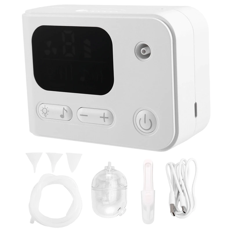 Pro Baby Nasal Aspirator - Built-in Music Night Light - Rechargeable Nose Booger Sucker for Infants Babies Kids Toddlers-A63M