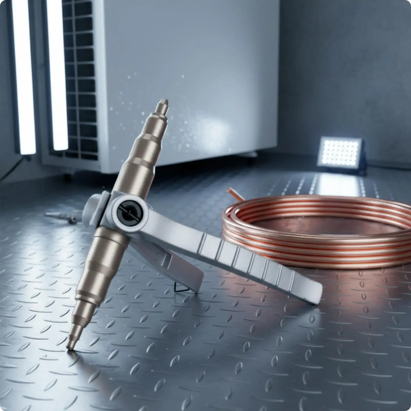 Manual Tube Expander Stepped Copper Pipe Expander Handheld Tool for Climate Control Technicians, Plumbers