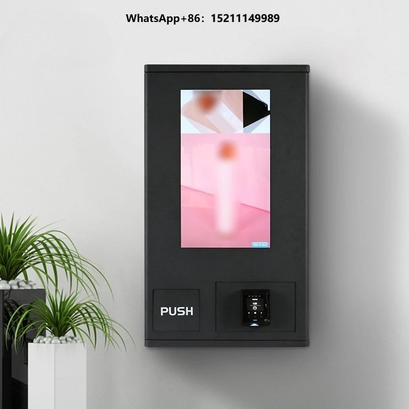 Popular Design Smart Wall Mounted Automatique Tobacco Cigarette Vending Machine With  Scanner Age Verification