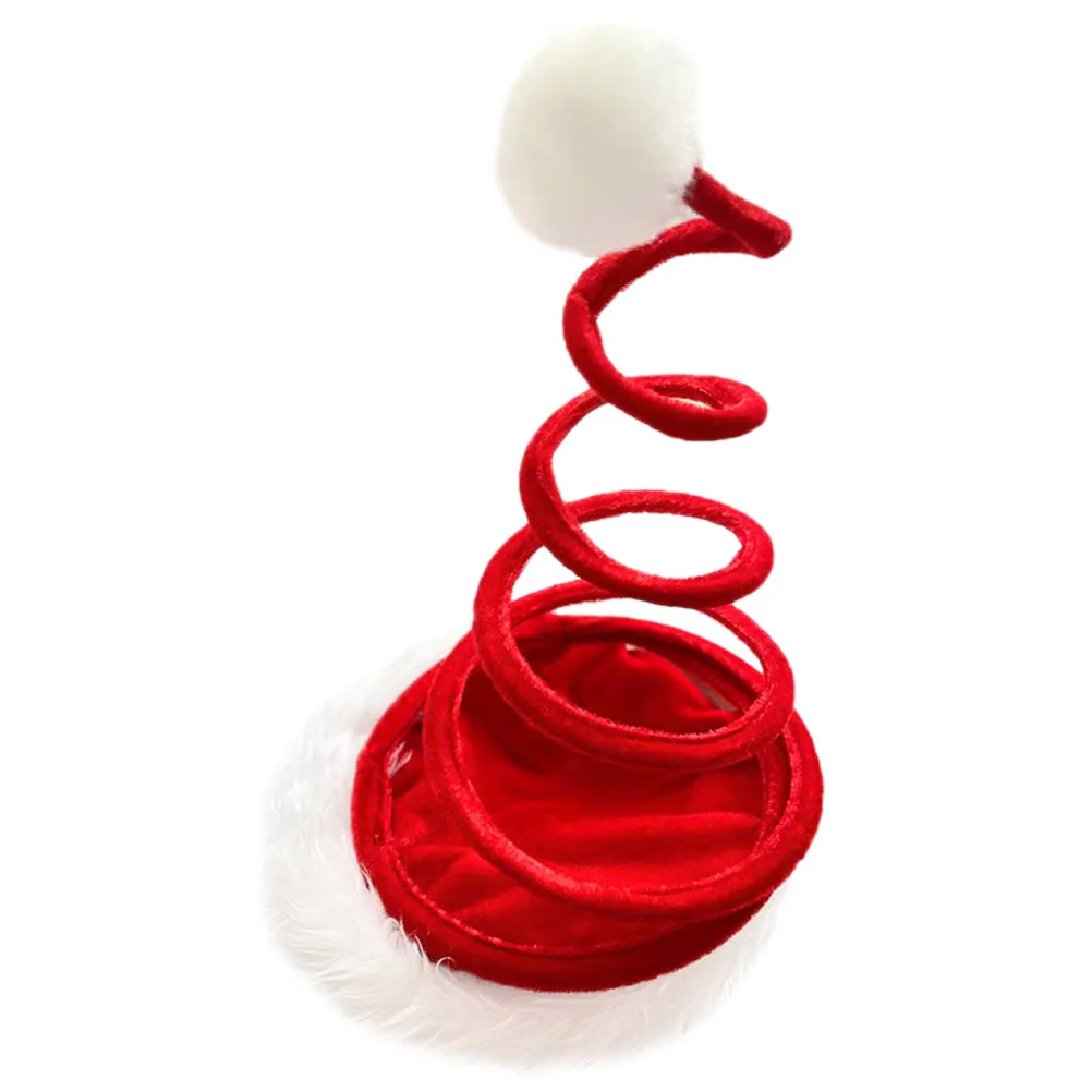 

Spring Christmas Hat Funny Santa Hat Lightweight Xmas Party Favor Costume Accessory Christmas Decoration