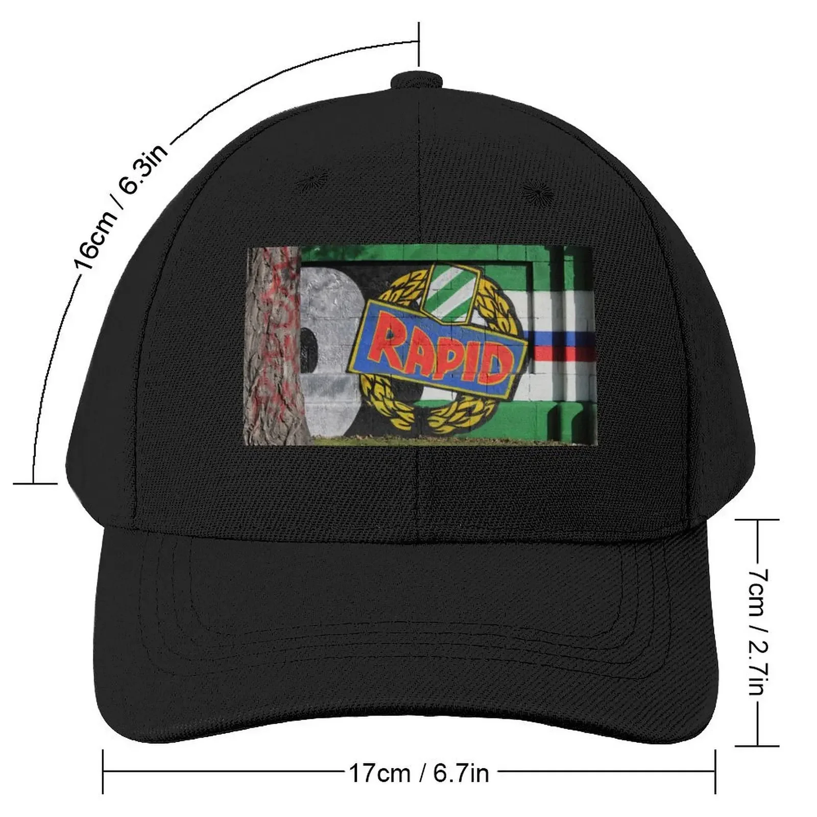 Graffiti Rapid Wien Baseball Cap summer hat Military Tactical Cap Mountaineering Women Men's