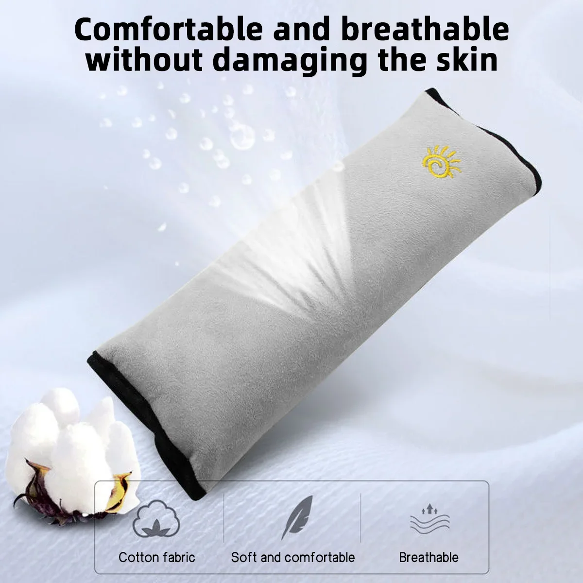 

Infant Plush Seat Belt Shoulder Pillow Adjustable Head Protection Pad Children S Sleep Positioner Car Anti Strangulation