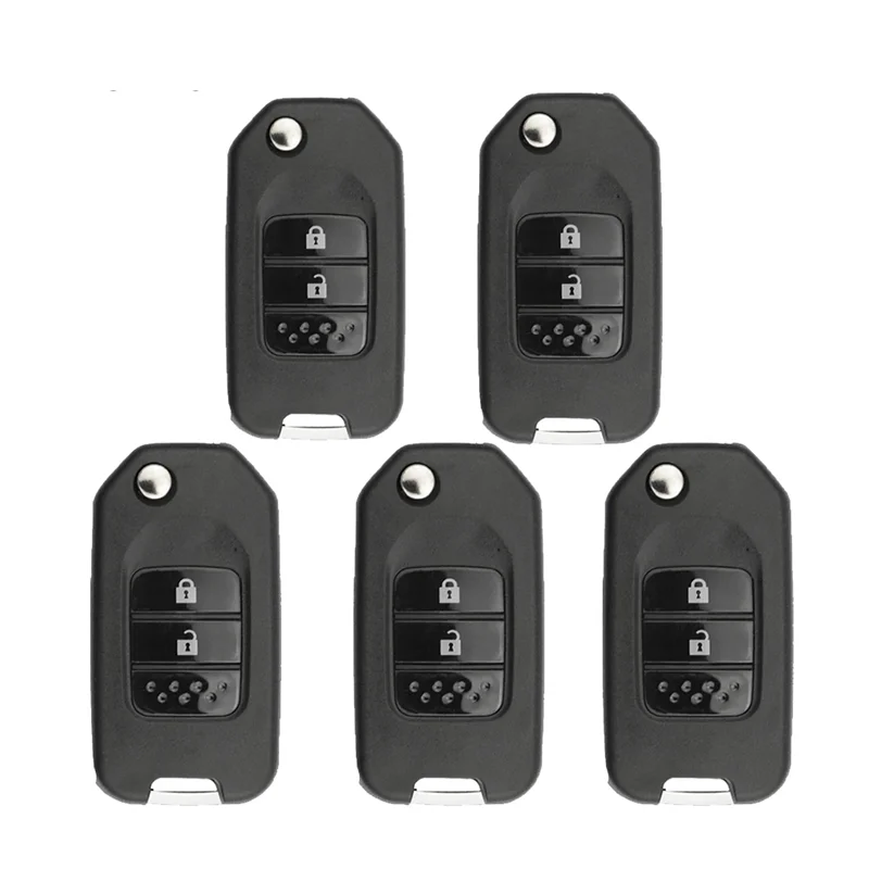 5Pcs KEYDIY NB10-2 KD Remote Control Car Key Universal 2 Button for Honda for KD900/KD-X2 KD MINI/ KD-MAX Programmer