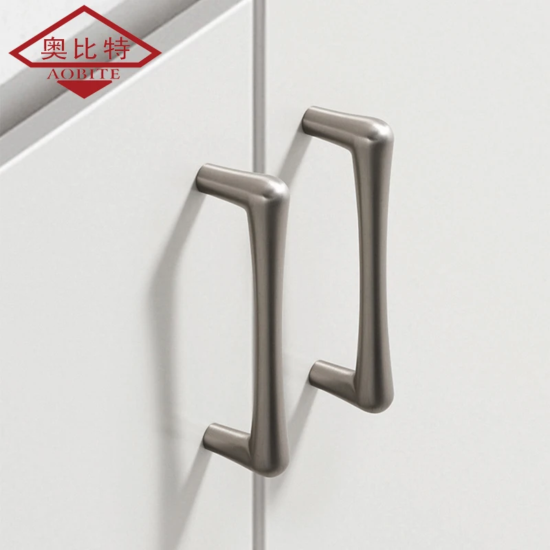 Gold Drawer Cabinet Furniture Handles Kitchen Handles for Cabinet Knob Door Drawer Furniture Kitchen Gray Simplicity Hardware