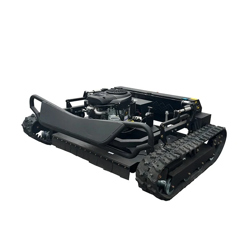 Image of Kommerzieller ferngesteuerter Rasenmäher, 1300 mm Schnittbreite, wasserdichtes Design für große Felder 10-70 ° All-Terrain-Raupenmäher