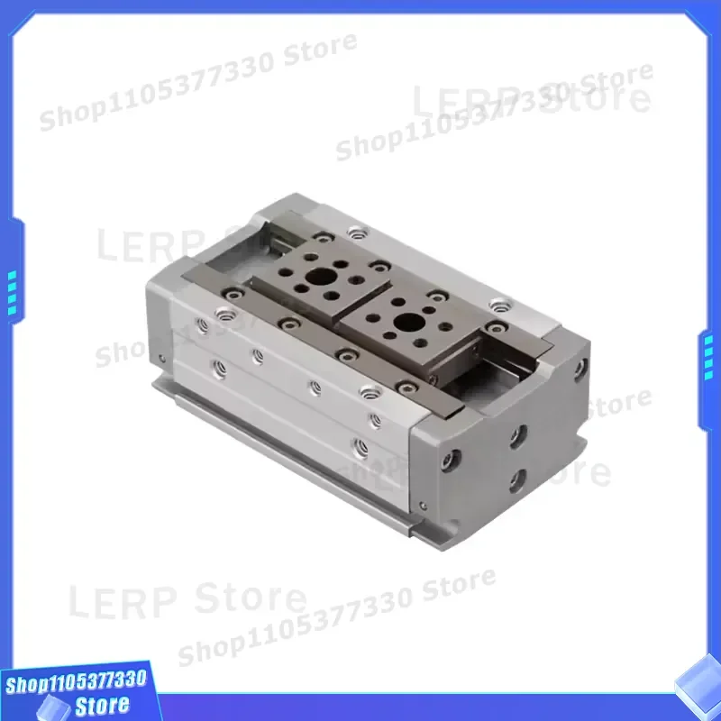HDF Series Parallel Air Claw Finger Cylinder High Precision Guide Rail Pneumatic Accessories 12X12 12X24 12X48 16X16 20X20