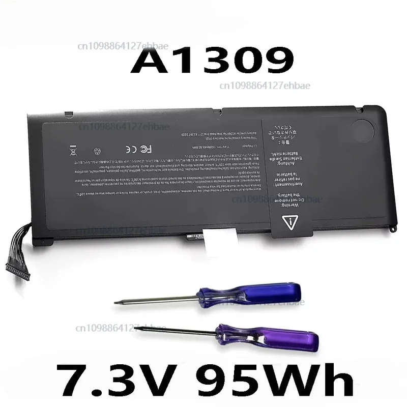 

A1309 7,3 В 95 Втч аккумулятор для ноутбука Apple MacBook Pro 17 дюймов A1297 начало 2009 г., середина 2010 г., бесплатные инструменты для США, быстрые