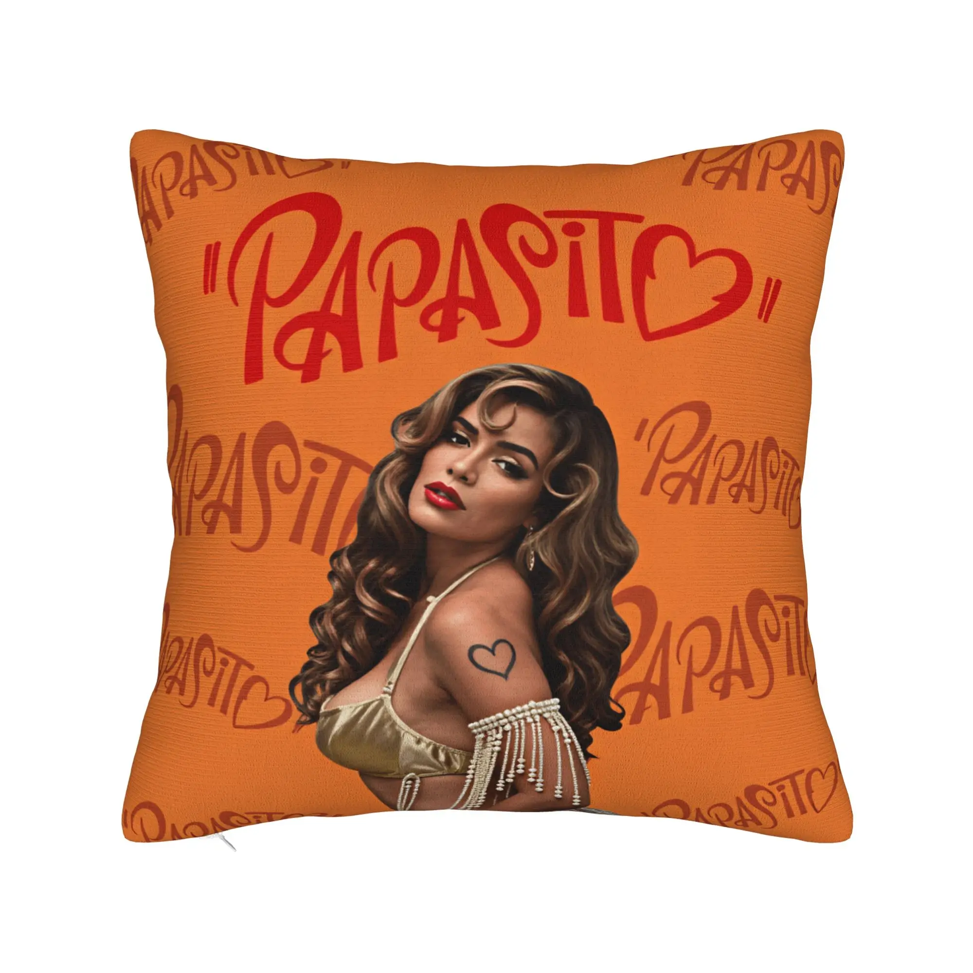 Karols G Tropicoqueta Tour 2026 Pillow Case  Retro Trendy Pillow Cover Comfy Pillowcases For Couch Sofa Bedroom
