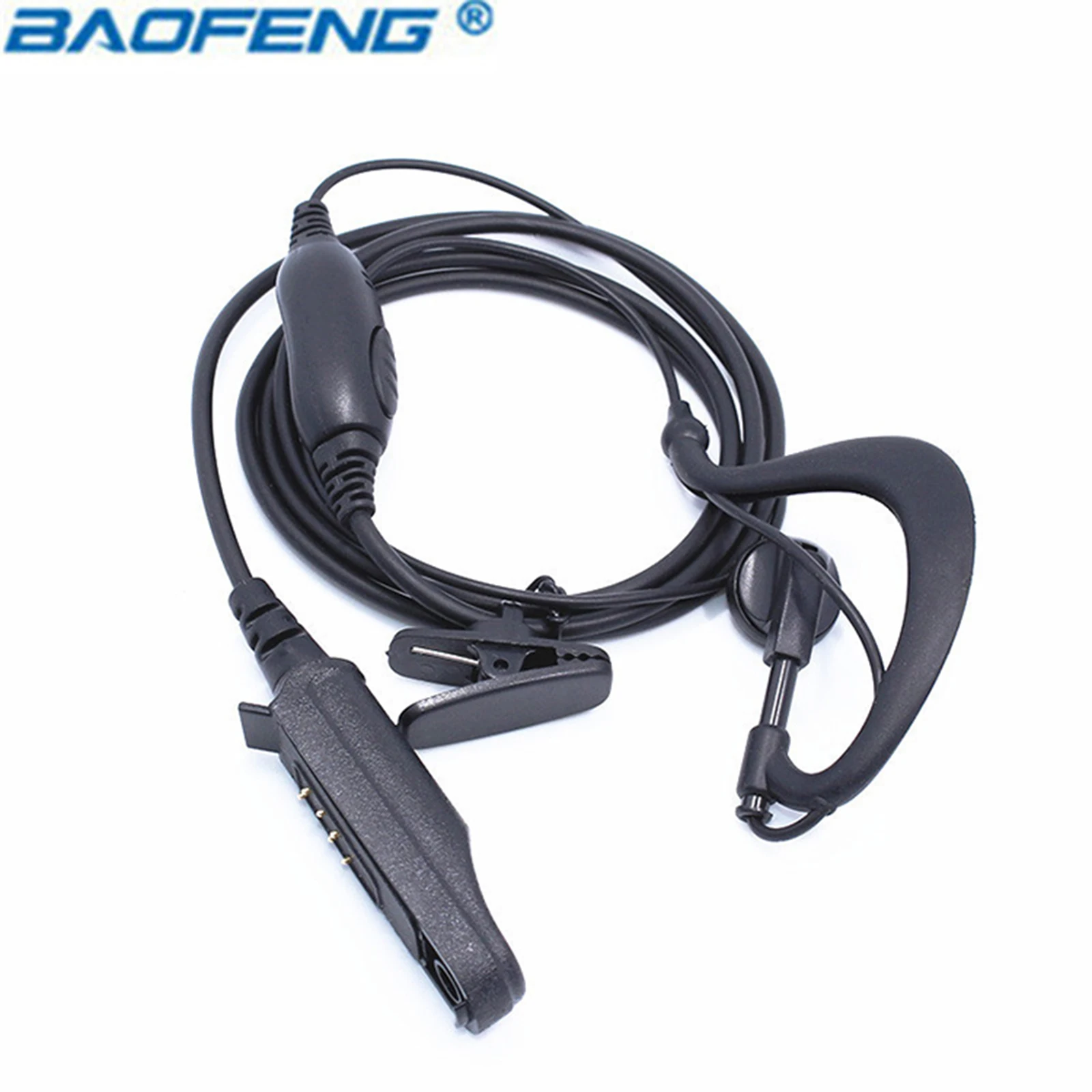 

Waterproof Walkie-talkie Common Earphone Headset Earphone Cable Walkie Talkie Speaker Mic For bao feng UV-9R Plus 9700