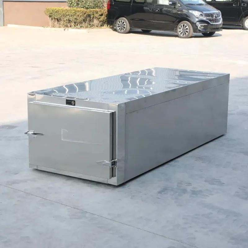 Customized Reliable One Chamber Freezer for Safe Crematory Storage Solutions Funeral Equipment