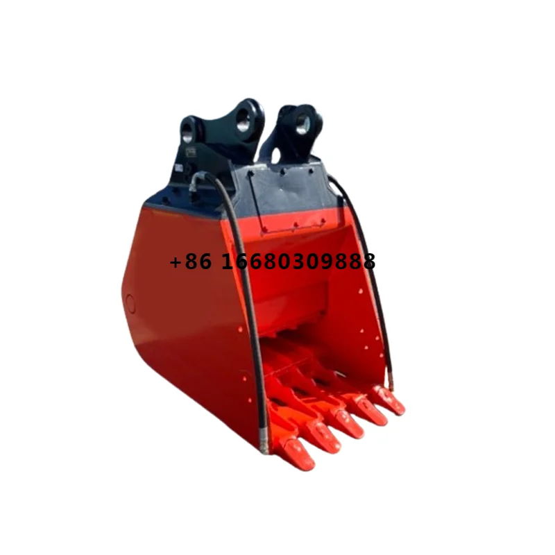 Yantai JIYE High Quality Excavator Crusher Bucket Stone Jaw Crusher Bucket