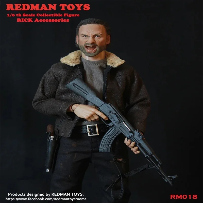 Redman Toys RM018 1/6 Male Soldier Sheriff RICK Head Carving