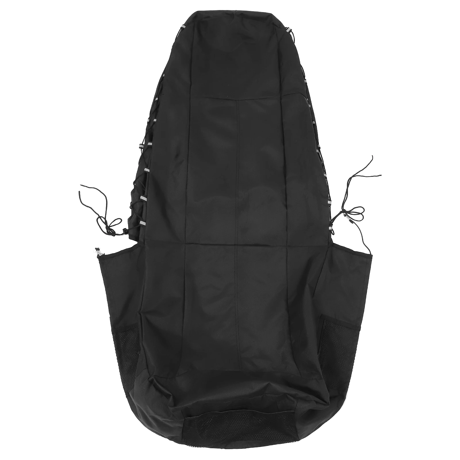 

Car Seat Cover Oxford Cloth Wear Resistant Foldable Saves Space Mesh Pockets Store Items Protect Dust Dirt Universal Suv