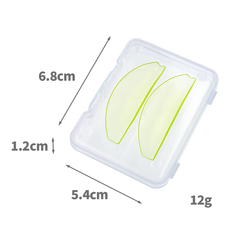 10 boxes Ultra Thin Eyelash Perm Pads Silicone Lashes Rods Shield Lifting 3D Eyelash Curler Accessories Applicator Makeup Tools