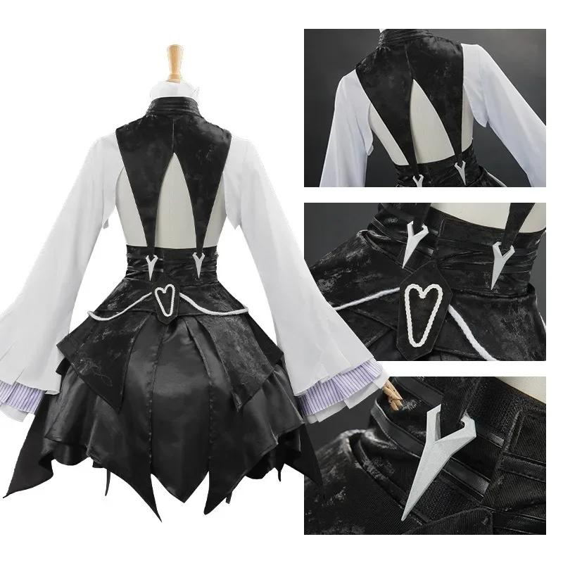 لعبة ZZZ Zenless Zone Zero Vivian أزياء تنكرية فستان شعر مستعار أحذية موحدة الطائر المحاكي كرنفال حفلة النساء فتاة كون الملابس الدعامة