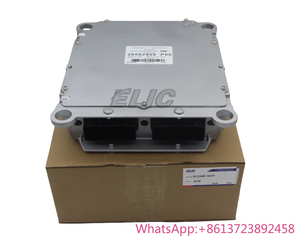 

ECU Controller VOE20582958 for Volvo Construction Machinery Models EC330B EC360B EC460B 60100002 20577131 D12D