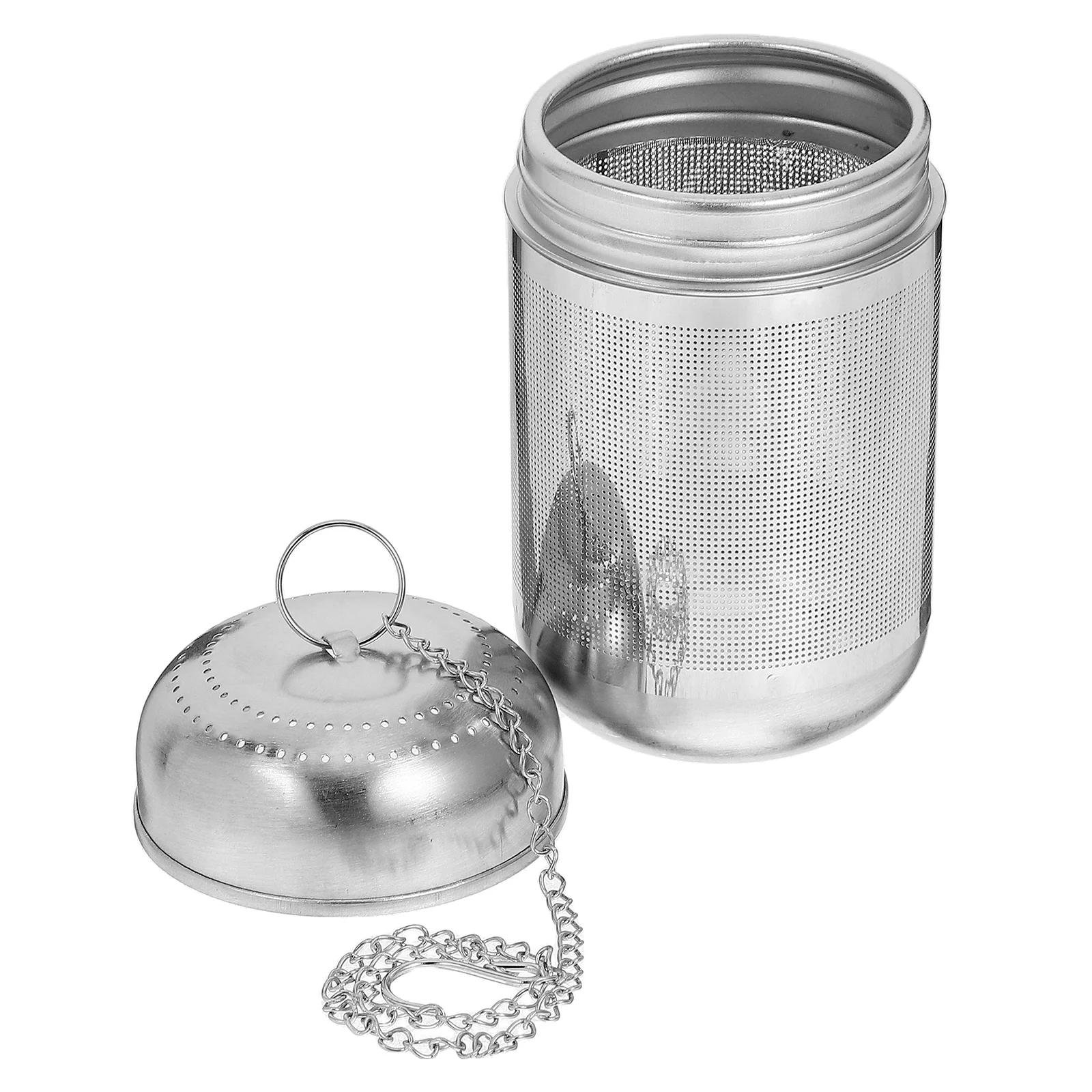 

Stainless Steel Seasoning Ball Loose Leaf Tea Brewer Strainer Infuser Spice Filter Fine Mesh Practical Soup Cooking