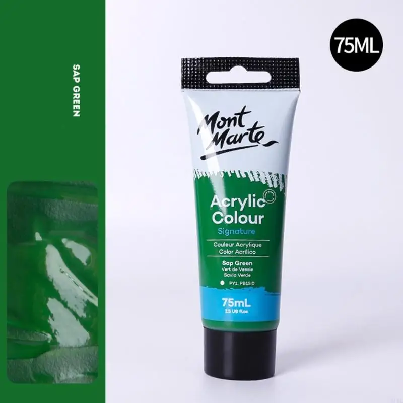 W89C Acrylfarbe Grundfarben für Malen auf Ton, Keramik und Kunsthandwerk für Schüler