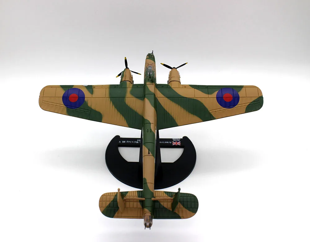 New 1/144 UK Armstrong whitworth whitley MK V 1942 diecast alloy simulation model aircraft for collection gift