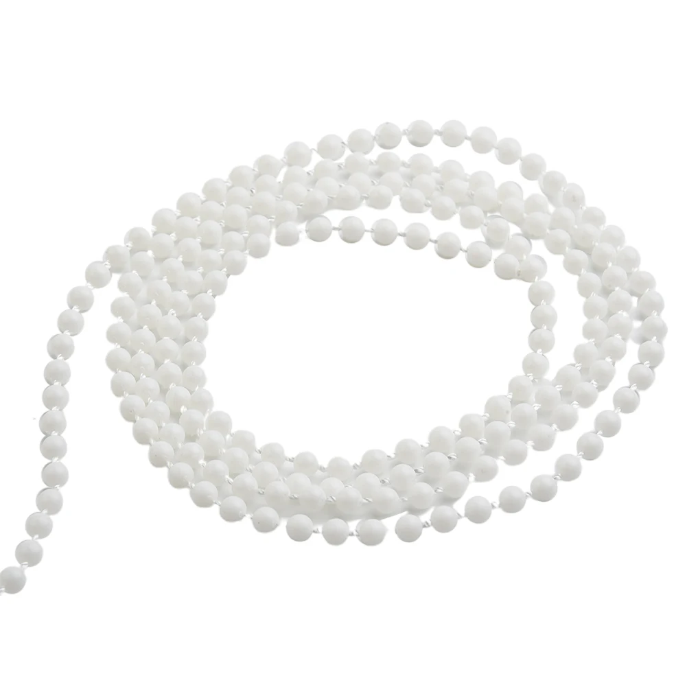 10 Meter Rollo Ketten vorhang Zug schnur Perle römischen Vorhang Perlen Kette Schnur Vertikal Jalousien Kabel verbinder