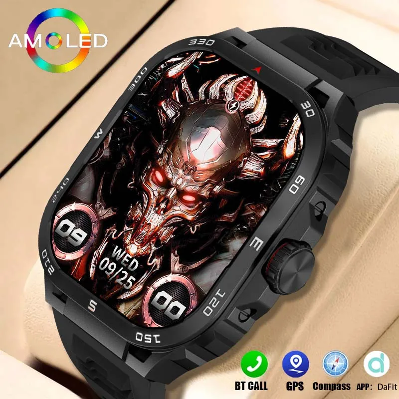 2024 New Smart Watch 2.01 Inch Screen 300 MAh Bluetooth Call Voice Assistant Watch Sports Fitness Waterproof Smartwatch For Men