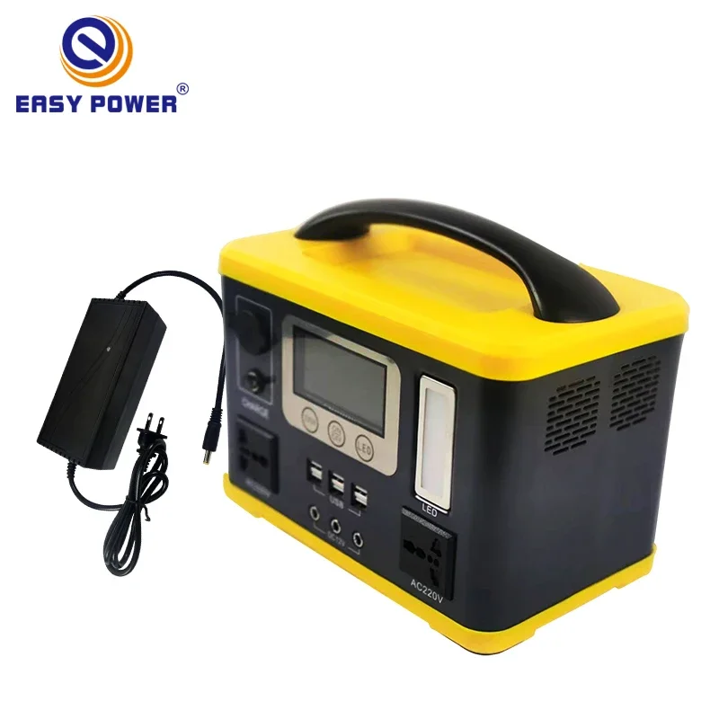 Easy Power Customize High Efficiency DC Transfer AC Solar Energy System With Adapter Power Banks Power Station Solar Generator