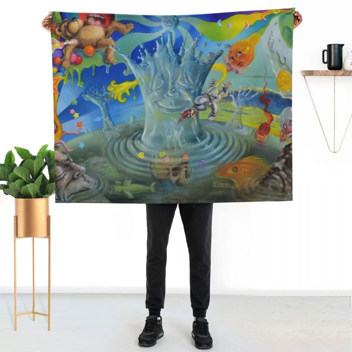 Essence of Hope and Despair Throw Blanket Soft Big Decoratives Summer Beddings wednesday Blankets For Bed decorative Blankets