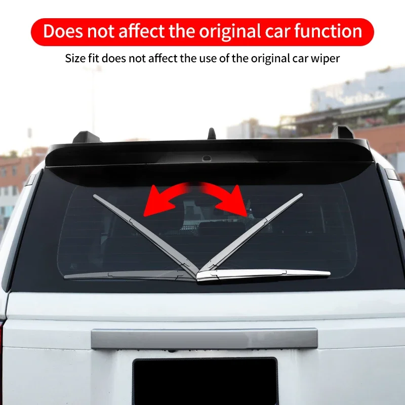

ABS Plastic Rear Wiper Arm Cover Cap For Toyota Land Cruiser Prado LC250 2024 2025 250 1958 First Edition FJ250 Protective Cover