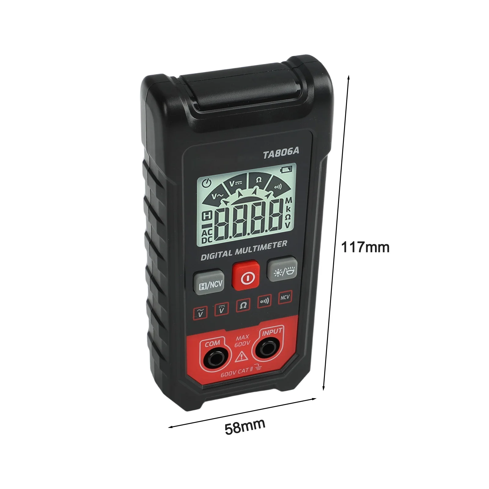Automatic Identification Digital Multimeter Auto-Ranging Measurement Compact And Portable Energy Saving Design For Home Use