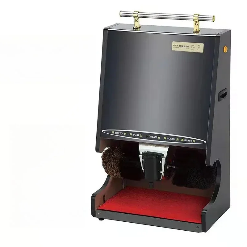 Hotel lobby shoe shining machine fully automatic sensor shoe brushing machine