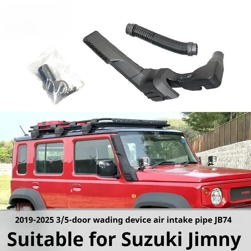 Off Road 4x4 Car Exterior Accessories Air Intake Snorkel Kits for 2019+ SUZUKI Jimny JB64 JB74 Auto Parts Wader Breath Hose Tube