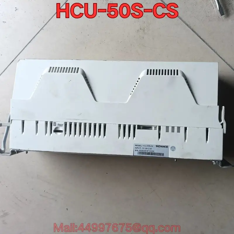 

2025.9 Second-hand MD880 frequency converter HCU-50S-CS motherboard with panel SOP-20 function test is normal