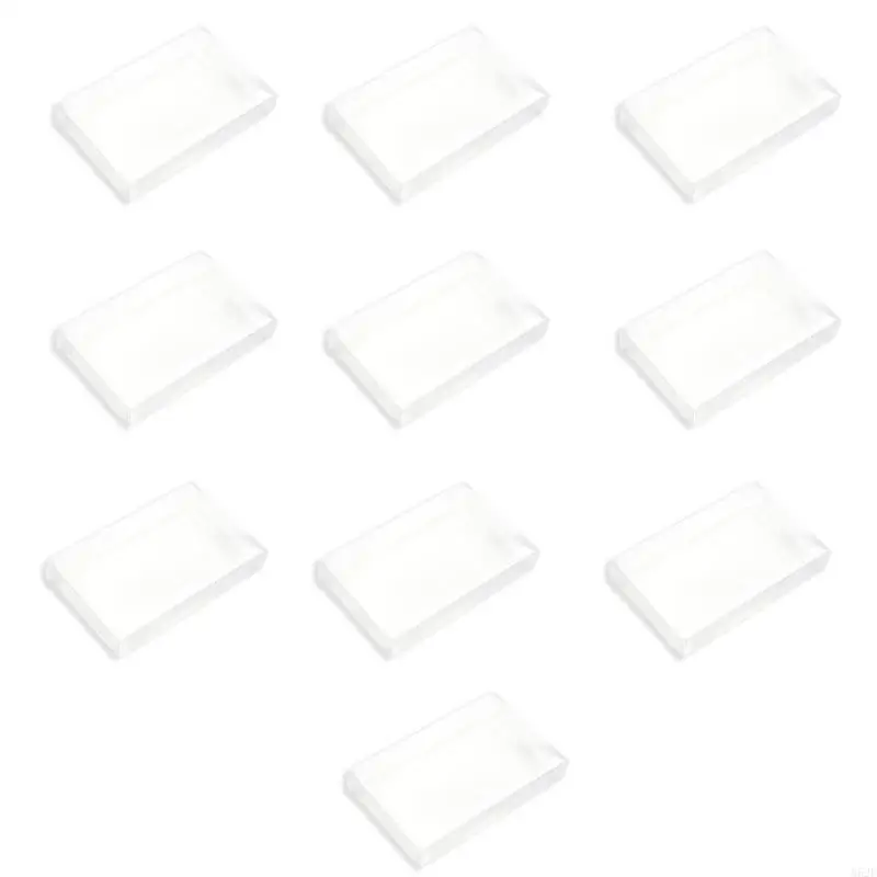 

652E 10Pcs Clear Protective Box Case Sleeve Protectors for SNES Game Cartridge Box