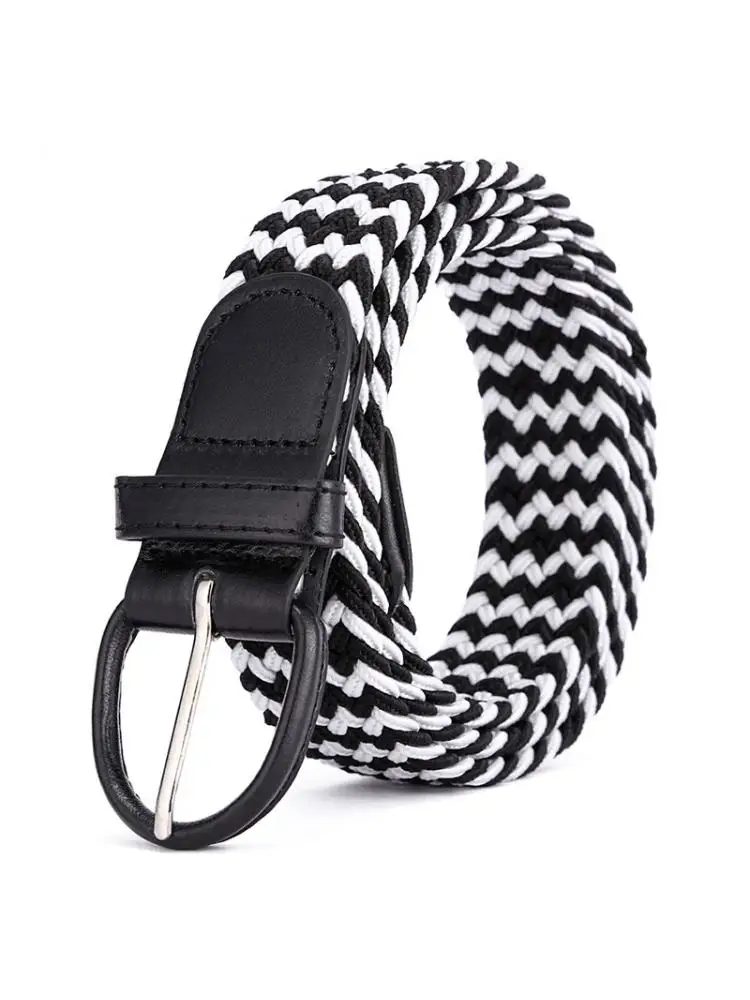 Elastic Band For Men And Women High Quality Performance Various Easy Wear Luxury Fashion Belt Leisure Breathable Student Woven