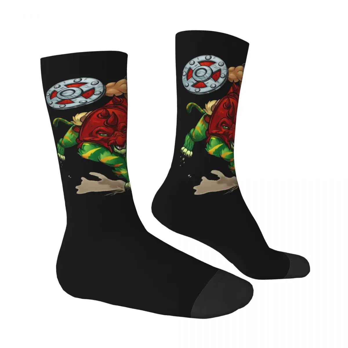 Battlecat He-Man The Master Of The Universe Socks New 3D Print Funny Harajuku calzini a tubo centrale Unisex