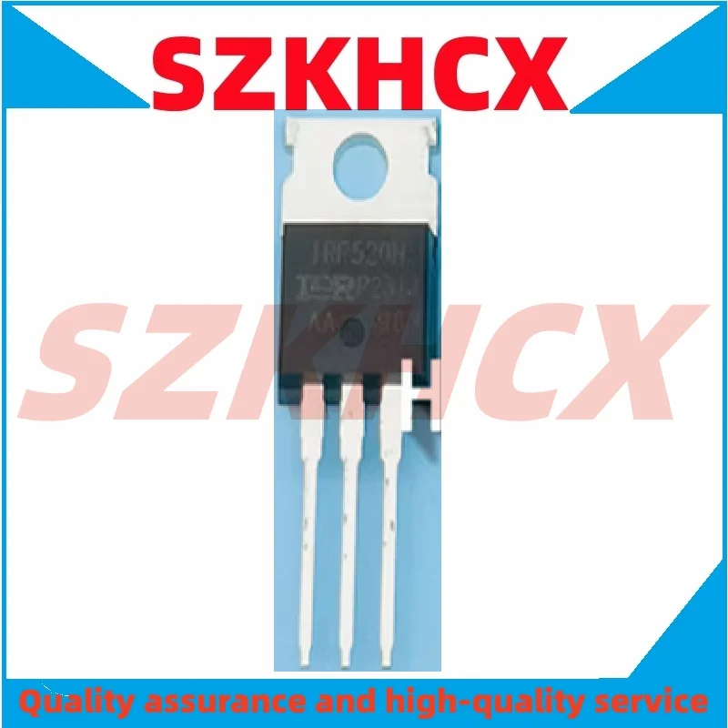 10PCS/LOT  IRF520N IRF520NPBF IRF520 TO-220 9.7A 100V MOSFET N-channel Power Transistor 100% New Imported Original