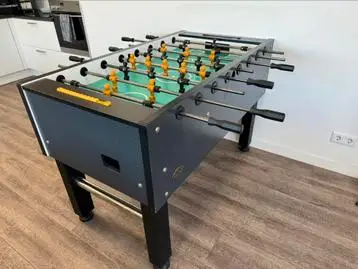 Casual Arcade Commercial Coin Table Games Wooden Football Game Console