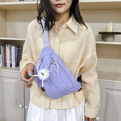 Large Capacity Waist Bag Anti theft Nylon Fanny Pack For Men And Women Big Blet Bag Multi-Functional Chest Bag Banana Waist Pack