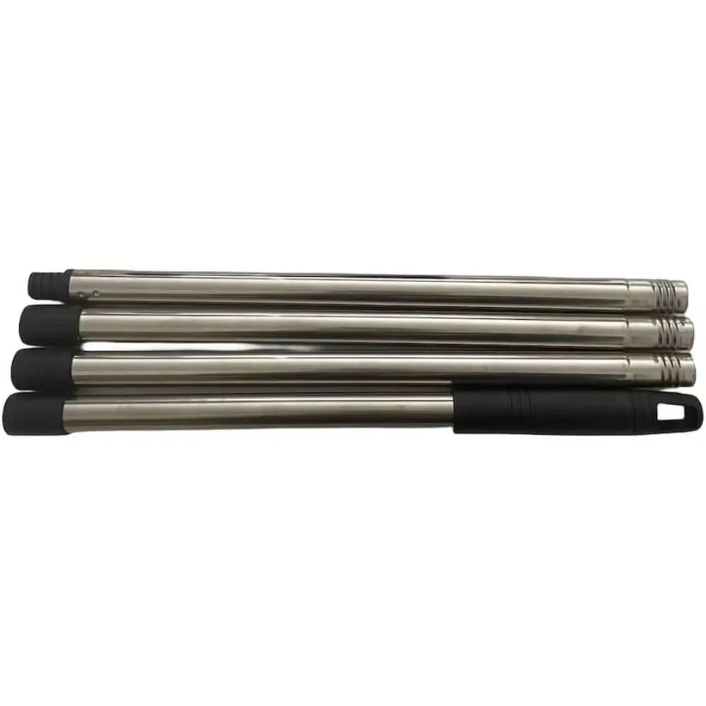 Extendable Gutter Cleaner Splicing Pole Durable Plastic Head Portable Gutter Cleaning Brush Anti-rust Telescopic