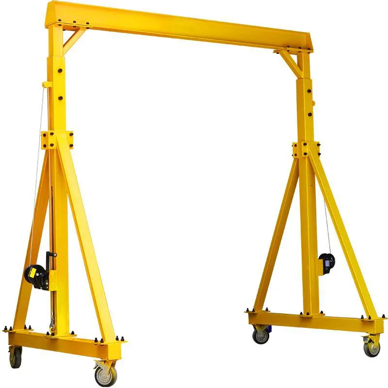 Gantry crane, mobile small crane, simple electric lifting gantry crane, small overhead crane, hoist crane, hanger