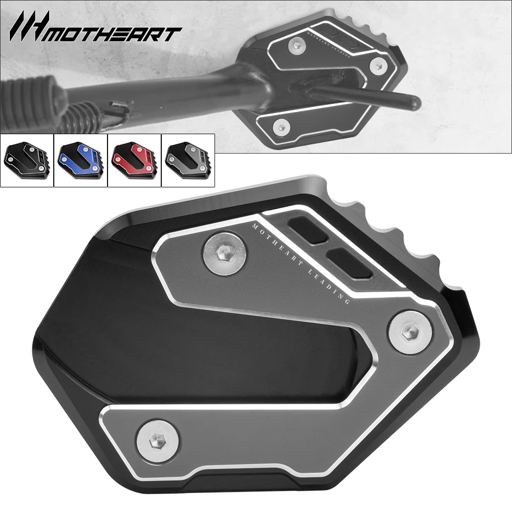 Motorcycle Side Stand Support Enlarger For MT‑09 SP Tracer 9 GT XSR 900 GP MT‑07 XSR 700 YZF‑R7 FZ‑07 CNC Accessories