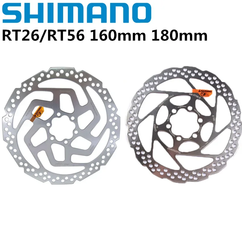 Shimano-disco de freio Deore XT RT86 SLX RT66 para bicicleta de montaña, tecnologia de punto de hielo de 6 pernos, 160M